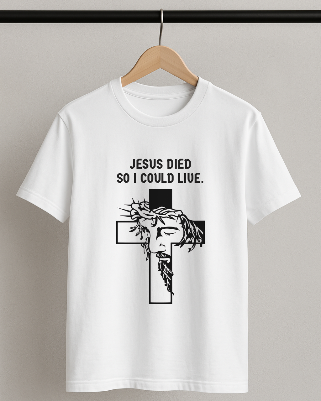 Jesus Died So I could Live | Good Friday T-Shirt For Christians