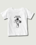 Little Believers - Jesus Died For Us | Christian Kids T-Shirt | White | 0-4 Years