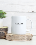 FAITH over fear | Christian Coffee Mug – Word & Way
